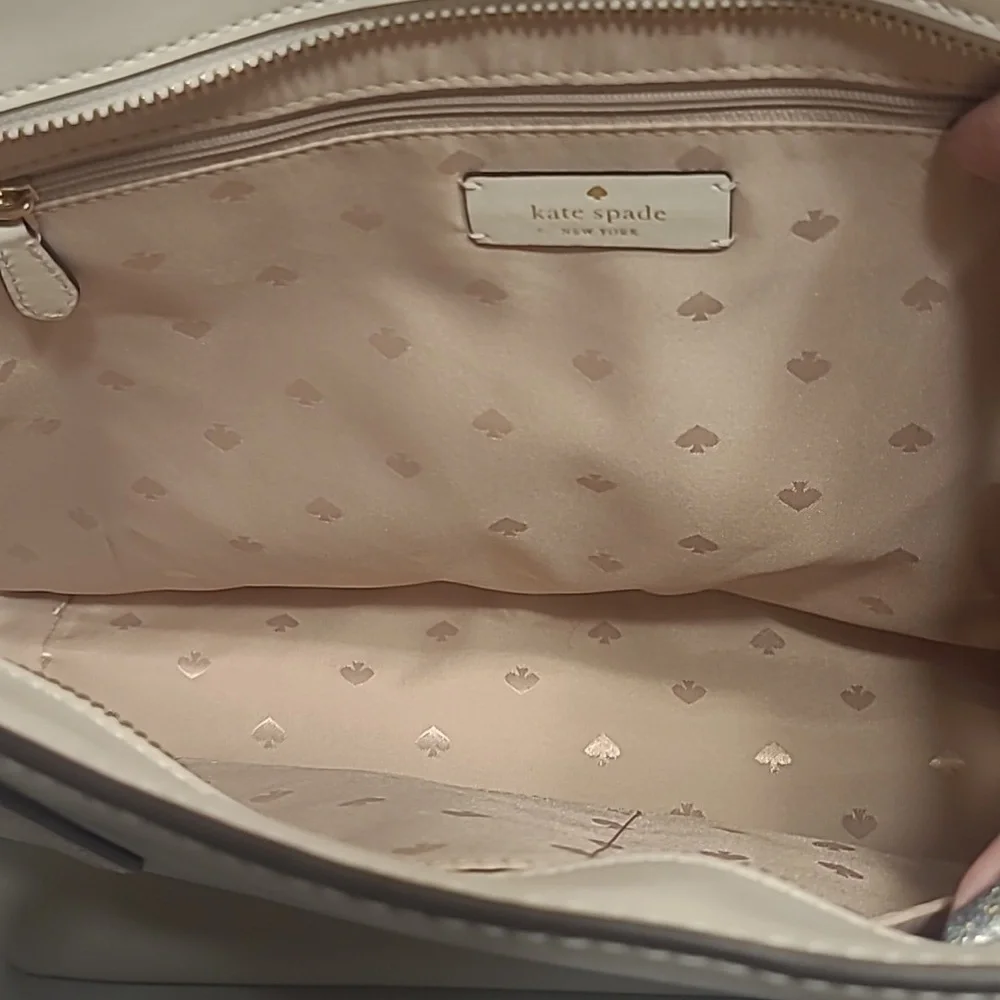 Kate Spade White Large Tote Bag - Picture 9 of 12